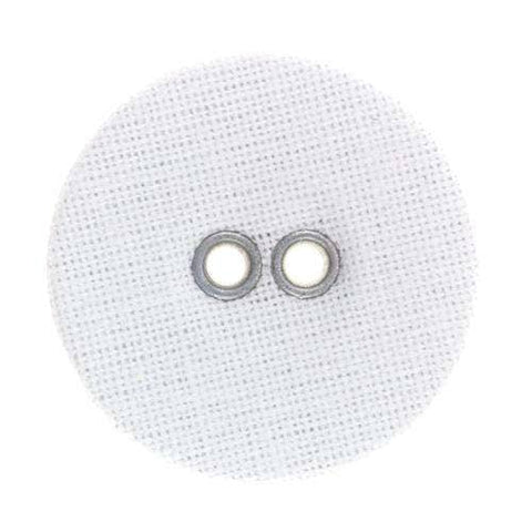 Wäscheknopf mit Leinenüberzug WK-1