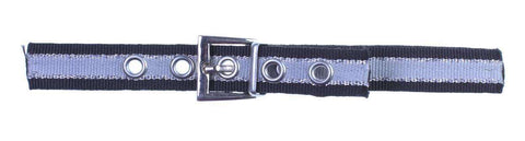 Zierteil mit Schnalle schwarz silber ZS-8