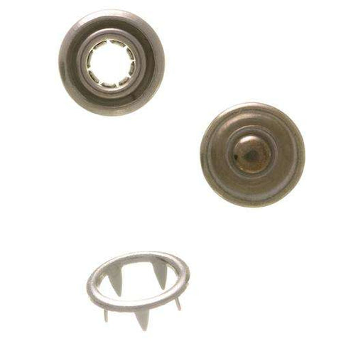 Jersey Druckknöpfe lila nkj-60