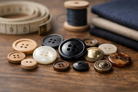 Knöpfe kaufen: Material, Größe und Stil wählen