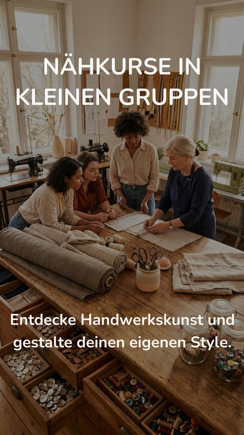 Nähkurse in kleinen Gruppen – Monikas Nähtreff