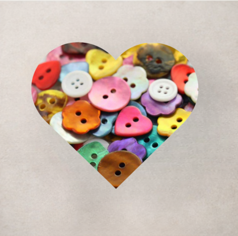 Perlmuttknöpfe – in vielen Farben