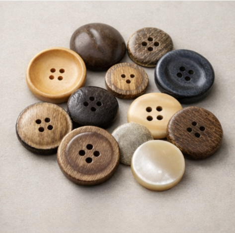 Knöpfe nach Material