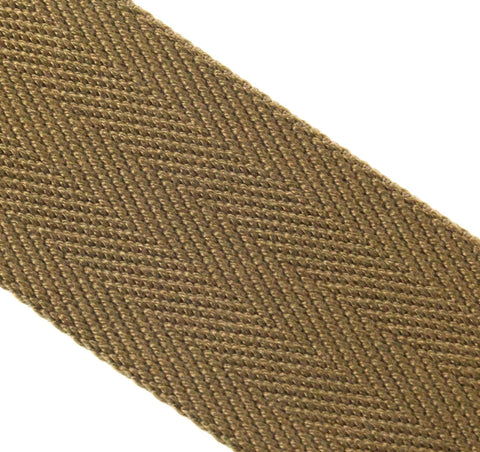 Gurtband für Taschen Polyester beige-braun 40 mm