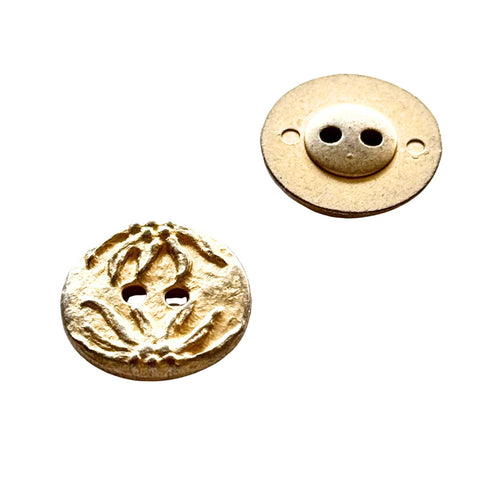 Trachten Knopf Edelweiß TK-36-gold