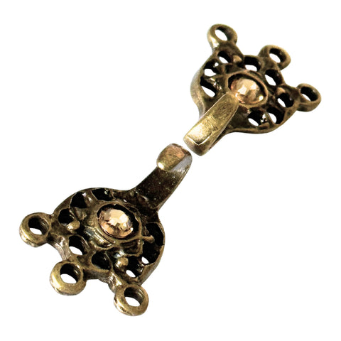 Miederhaken TS-11 li.topaz altgold