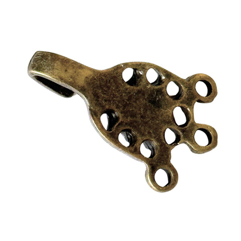 Miederhaken Light Topaz Altgold – Metallhaken TS-11