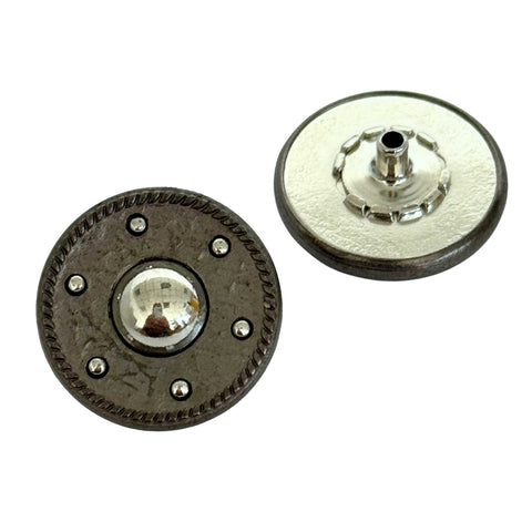 Druckknöpfe Altsilber NK-61s