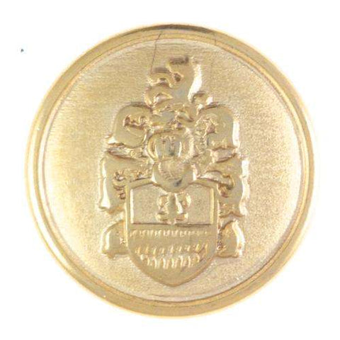 Druckknöpfe Wappen Gold NK-124g