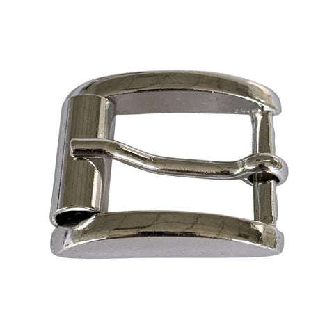 Gürtelschnalle Edle Silber Metallschnalle SM-35 Draufsicht