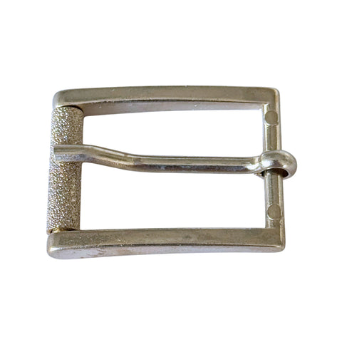 Gürtelschnalle Edle Silber Metallschnalle SM-124 Vorderseite