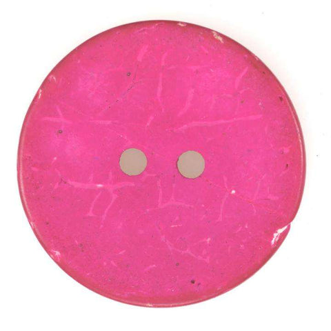 Holz Knopf aus Kokosholzholz farbig HK-189 pink