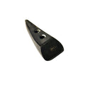 Hornknebel schwarz aus echtem Büffelhorn, 50 mm – Knebelknopf K-HO-1 für Mäntel und Trachtenjacken