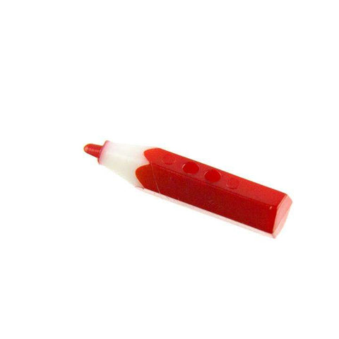 Kinderknöpfe - Kinder Knopf Bleistift KK-155 rot