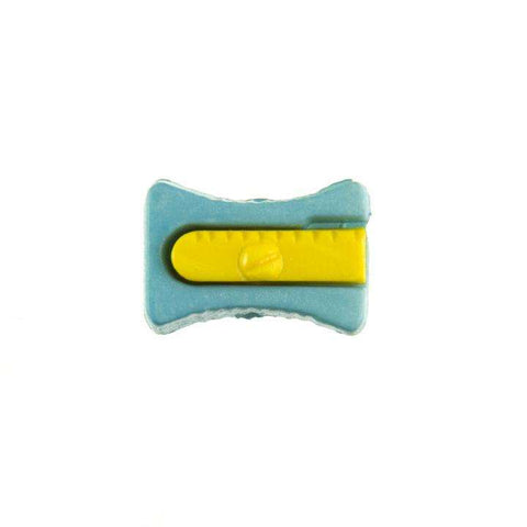 Kinder Knopf Anspitzer KK-152 blau 2