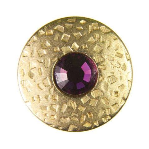 Druckknöpfe mit Swarovski®Crystal NK-17g amethyst