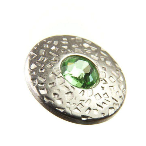 Druckknöpfe mit Swarovski®Crystal NK-17s peridot 20