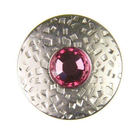 Druckknöpfe mit Swarovski®Crystal NK-17s Rose 20