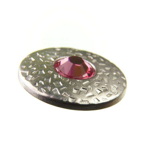 Druckknöpfe mit Swarovski®Crystal NK-17s Rose 20