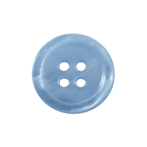 Hemd Knopf aus Perlmutt  PL-90 hellblau