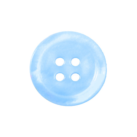 Hemd Knopf aus Perlmutt  PL-90 zart-blau