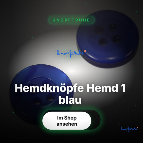Hemdknöpfe Hemd 1 blau – Hero Spotlight