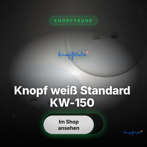 Knopf weiß Standard KW-150 – Hero Spotlight