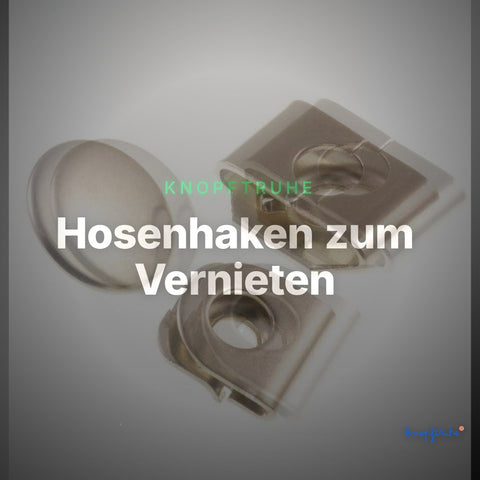 Hosenhaken zum Vernieten – Clean Showcase
