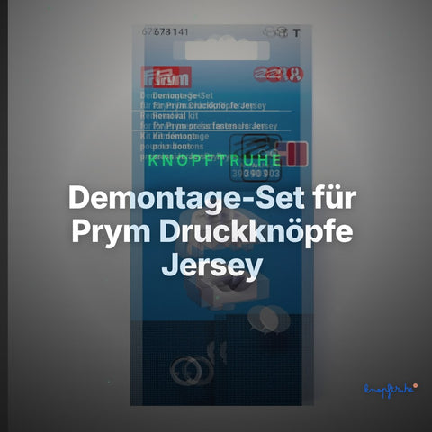 Demontage-Set für Prym Druckknöpfe Jersey – Clean Showcase