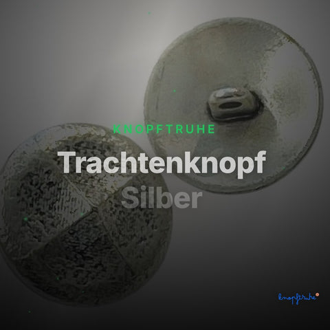 Trachtenknopf Silber – Ösenknopf – TK-223 – Clean Showcase