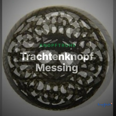 Trachtenknopf Messing – 2-Loch Knopf – TK-30AG – Clean Showcase