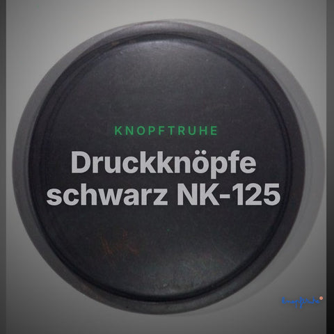 Druckknöpfe schwarz NK-125 – Clean Showcase