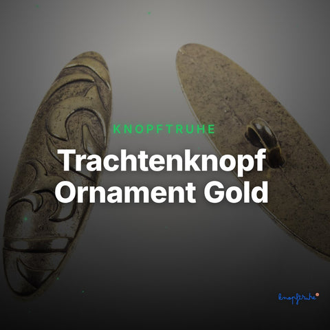 Trachtenknopf Ornament Gold – TK-40G – Clean Showcase