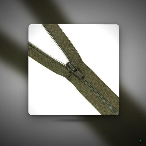 1 Weg Reißverschluss RV-2 khaki – Clean Showcase Plus