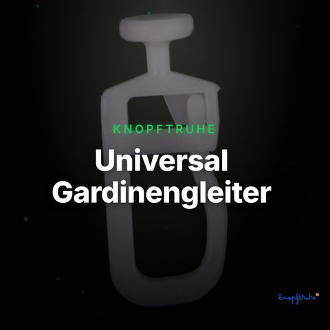 Universal Gardinengleiter – Clean Showcase