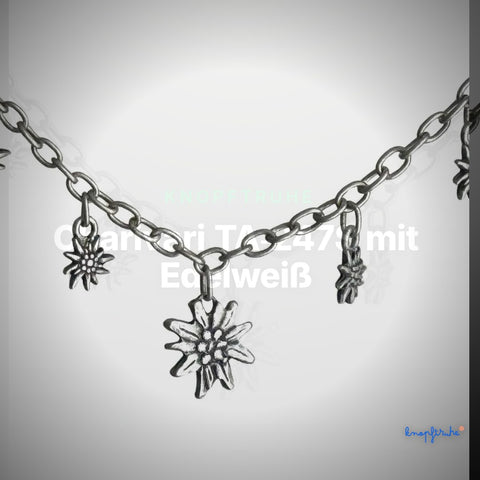 Charivari TA‑247S mit Edelweiß – filigraner Trachtenschmuck fürs Dirndl – Clean Showcase