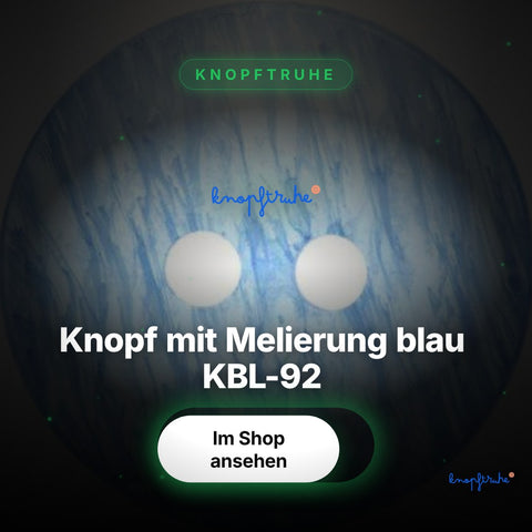 Knopf mit Melierung blau KBL-92 – Hero Spotlight