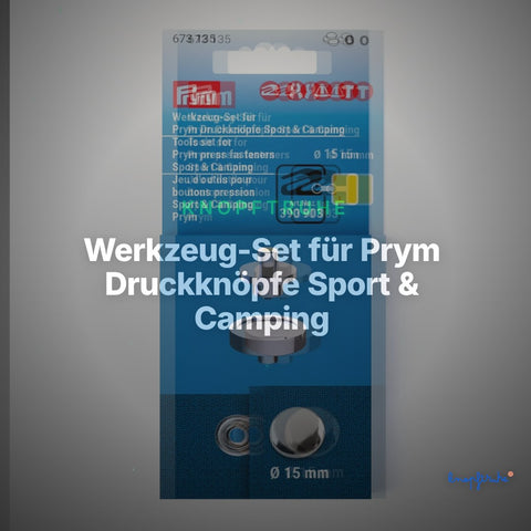 Werkzeug-Set für Prym Druckknöpfe Sport & Camping, 15 mm – Clean Showcase