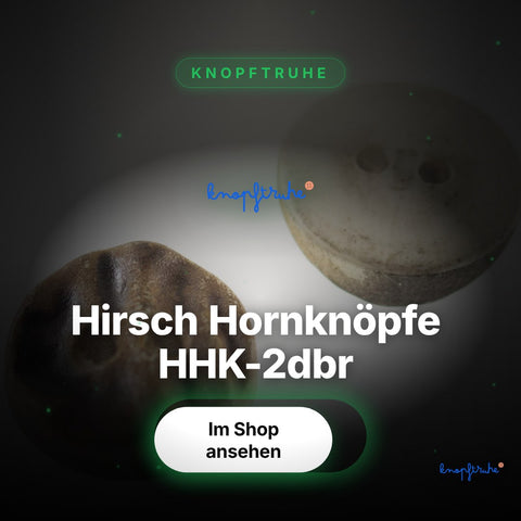 Hirsch Hornknöpfe HHK-2dbr – Hero Spotlight