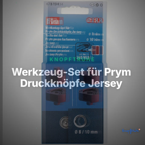 Werkzeug-Set für Prym Druckknöpfe Jersey, 8 und 10 mm – Clean Showcase