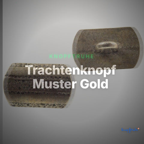 Trachtenknopf Muster Gold – TK-4 – Clean Showcase
