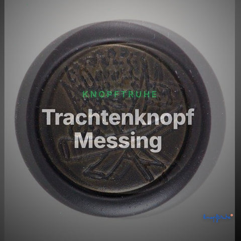Trachtenknopf Messing – Ösenknopf – TK-156M – Clean Showcase