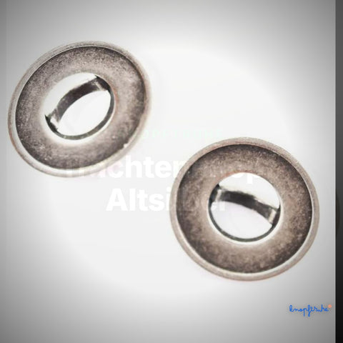 Trachtenknopf Altsilber – Schlitzknopf – TK-141 – Clean Showcase