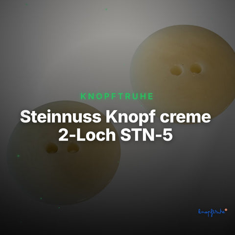 Steinnuss Knopf creme 2-Loch STN-5 – Clean Showcase