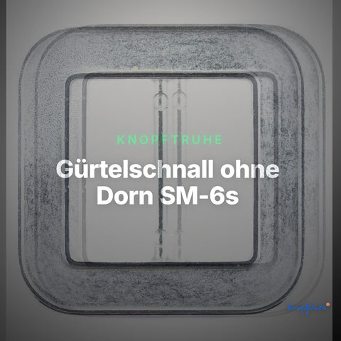 Gürtelschnall ohne Dorn SM-6s – Clean Showcase