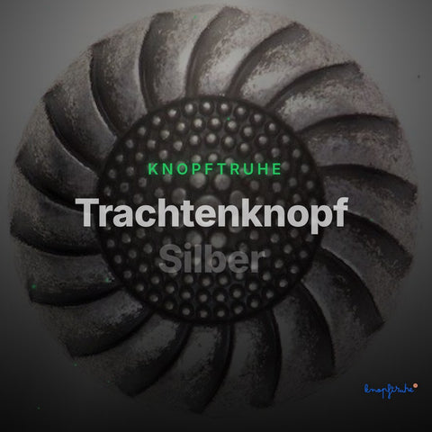 Trachtenknopf Silber – Ösenknopf – TK-113AS – Clean Showcase