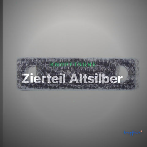 Zierteil Altsilber – Metall ZS-27 – Clean Showcase