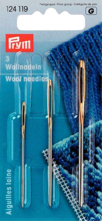 Woll und Smyrnanadeln