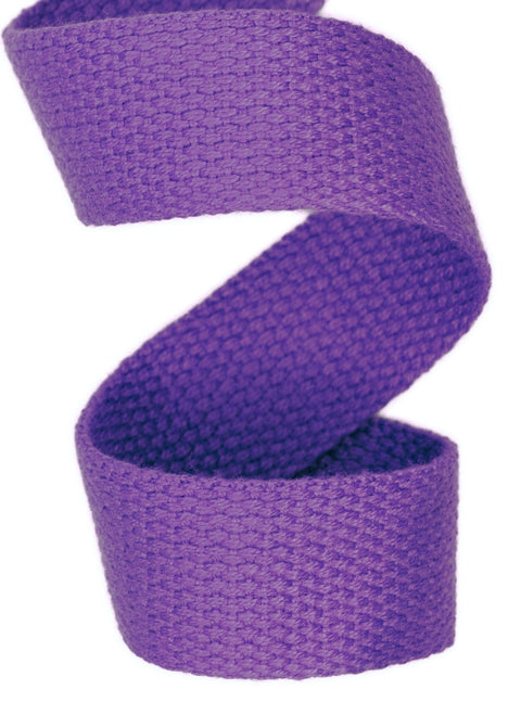 Baumwoll Gurtband GB-2-lila 25 mm für Gürtel und Taschen