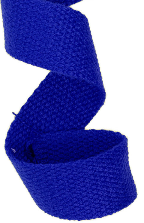 Baumwoll Gurtband GB-2-royal-blau 25 mm für Gürtel und Taschen